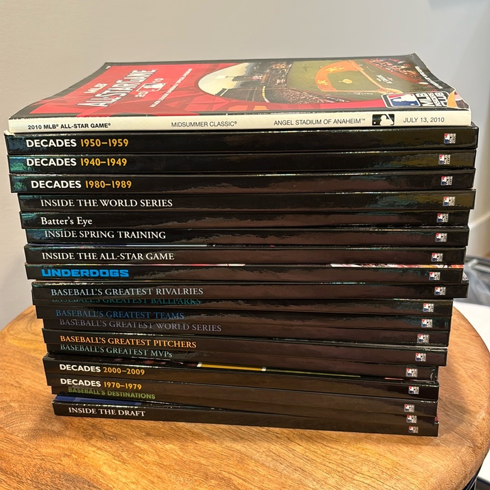 MLB Insider’s Club Hardcover books & mag.